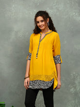 Plain Georgette Kurta